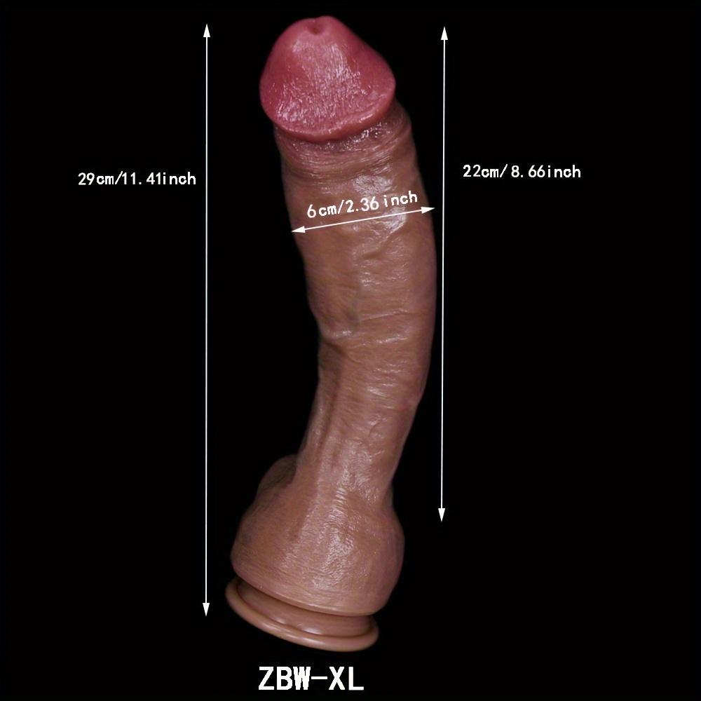 Levensechte Realistische Penis Zachte Siliconen Huid, Gesimuleerde Menselijke Meridianen, Twee Grote Maten Beschikbaar voor Vrouwelijke Masturbatie en Koppel Seks Volwassen Seks Speelgoed