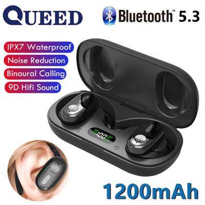 New Models Can Rotate Ear Hanging OWS Bluetooth Headset Hanging Ear -mounted Earphones Ultra -long Cluesful Headphones