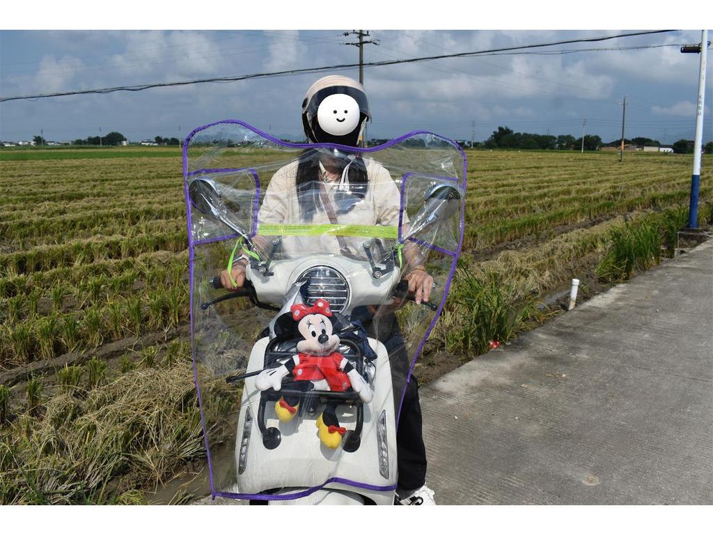 Universal Transparent HD Windproof Rainproof Cover for Electric Vehicles - Widened & Lengthened