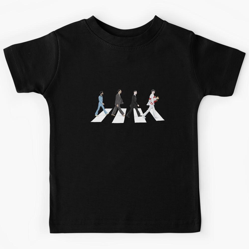 Beatles Abbey Road Inspired Liverpool Design Kids T-Shirt 160