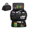 Customized Polyester Cosmetic Bags Case Hair Styling Tools Carrying Bag for Travel Hair Scissors Case Totebags Hair Dryer Bags