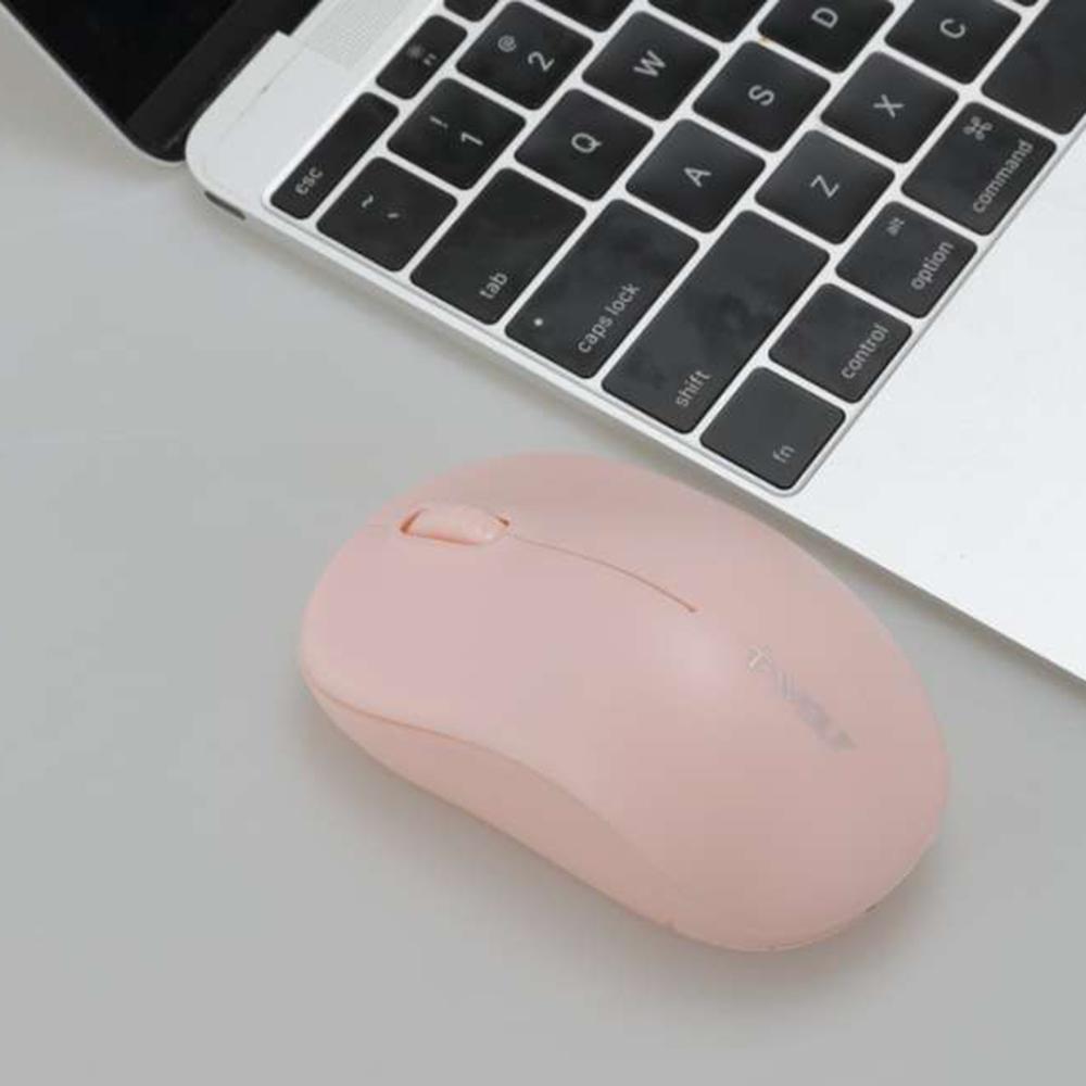 

Q4 2.4G Wireless Mouse Portable Computer Mice for PC Notebook Laptop Pink