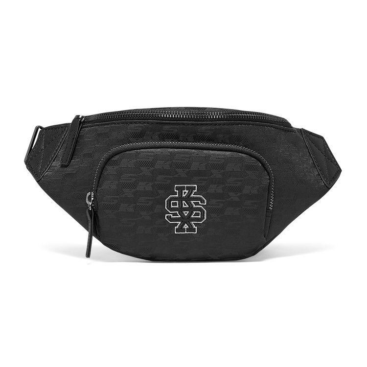 Skechers Classic Sports Series Casual Logo Print Fabric Waist Bag Unisex Waist Bag Multicolor P421U040 01DS Daybreak Gray