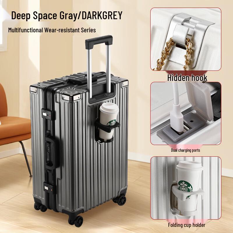 OLOMM Hard-Shell Travel Luggage 28 inch