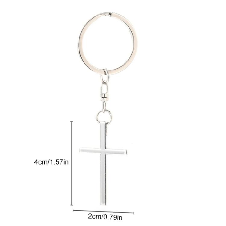 Unique Keychain Christian Faith Keychain Metal Keychain Portable Keychain Accessory Key Pendant Keychain Alloy Texture