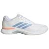 adidas Avacourt 3 Breathable And Wear Resistant Low Top Tennis Shoes Women's White JP8858