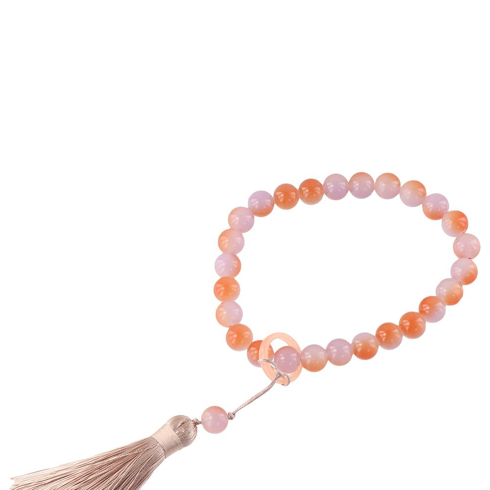 Jewelry Green Tassel Antique Bracelet Female Hand Chain Stone Bracelets Chinese Style Bracelets