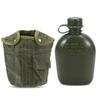 1L Outdoor Military Canteen Bottle Camping Hiking Backpacking Survival Water Bottle Kettle with Cover Swell Water Bottle 2026