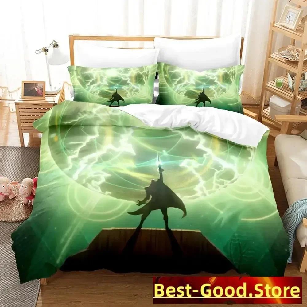 Dragon Age Dreadwolf Bedding Set Printed Duvet Cover Pillowcase Single Double Queen Super King Size Sets