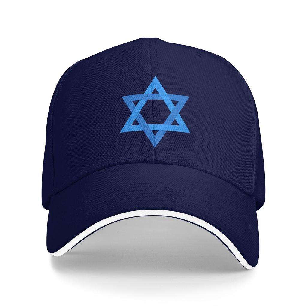 כובע שמש קז'ואל בייסבול ספורט כוכב דוד דגל ישראל ישראל כובע חיצוני
