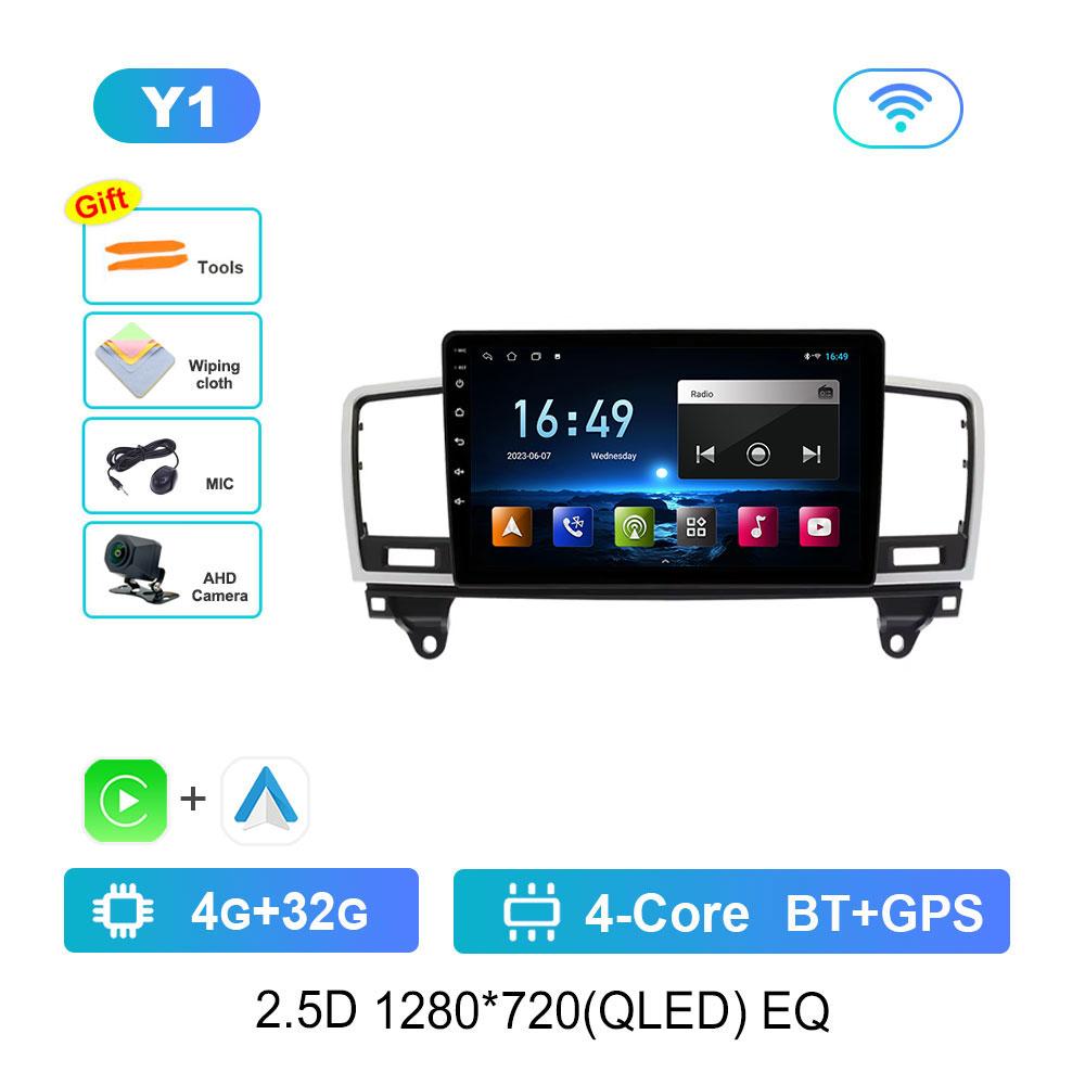 Android 14 Car Radio For Mercedes Benz M-Class M Class W166 ML 2011 - 2015 DSP Stereo HD Screen Multimedia Player Video GPS 4G