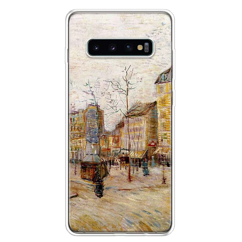 

Картина маслом Ван Гога для Samsung Galaxy S10 Plus S20 FE S21 S22 Ultra, чехол для телефона S10E S8 S9 + S7 Edge J4, корпус в виде ракушки Samsung S20 FE