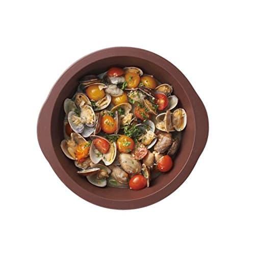 NY Planning IH Compatible Silicone Steamer, Brown