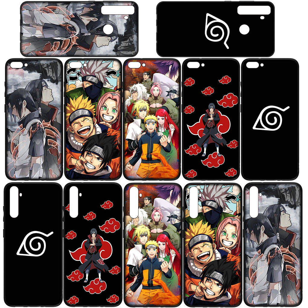 Phone Case for iPhone 17 15 16 Plus Redmi Note 14 12 11 13 Pro Max Huawei P30 P20 Lite OPPO A60 A40 A80 A18 Comics Itachi Uchiha Sasuke Naruto Cover