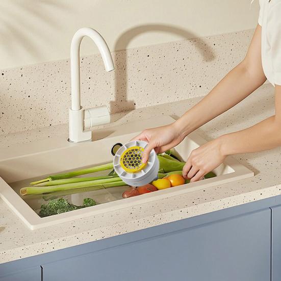Fruit And Vegetable Cleaner Wireless Rechargeable IPX7 Waterproof Portable Fruit Purifier Cleaning Machine for Deep Cleaning