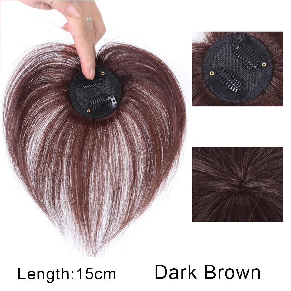 

Женские синтетические длинные прямые заколки для волос LUPU, заколки для наращивания волос, черные, коричневые, натуральные волосы с бахромой 15CM как