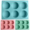 Cake Mold Food Grade Easy Release Reusable 6 Cavity Column Ice-cream Jelly Pudding Soap Mould Kitchen Tools