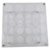 Vinyl Storage Rack with 16 Holes for Craft Rooms and Wrapping Paper
