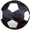 1pc Neon Dinosaur Party Lightweight PVC Training Soccer Ball, Size 5, Suitable for Indoor and Outdoor TrainingGift y6033