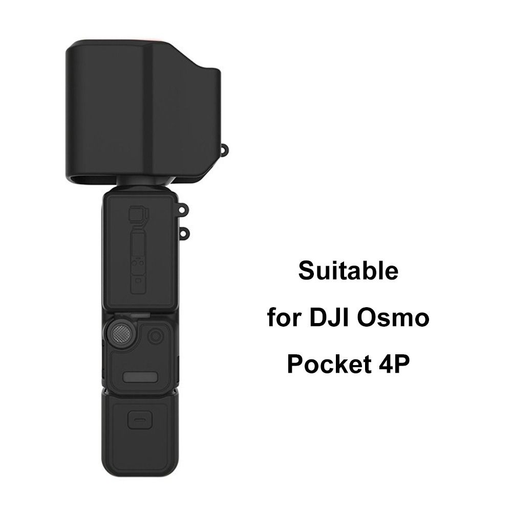 Kratzfeste Gimbal-Kamera-Schutzhülle Staubdicht Leichtgewichtiger Bildschirmschutz Schnellverschluss Silikon für DJI Osmo Pocket 4P