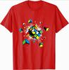Exploding Rubix Rubics Cube Gift Funny Pattern Print T-Shirt Summer Fashion Casual Comfort Soft Cotton Classic Men Tops Tees