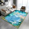 Various Styles and Sizes Princess Cinderella Pattern Carpets Bedroom Play Mat Living Room Areas Rug Home Decoration Luxury Gifts