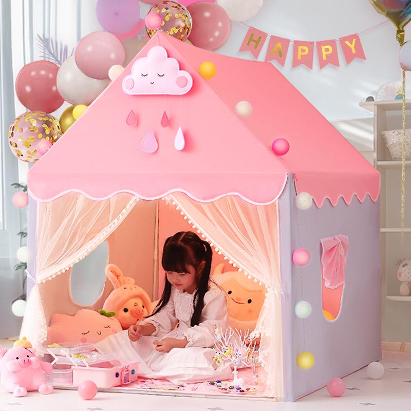 Princess Castle Indoor Play Tent for Kids