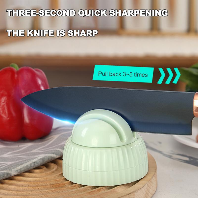Cutter Sharpener Kitchen Kitchen Tool Suction Cup Rounded Housing Cut Sharpener Kitchen Accessories Professional Pocket