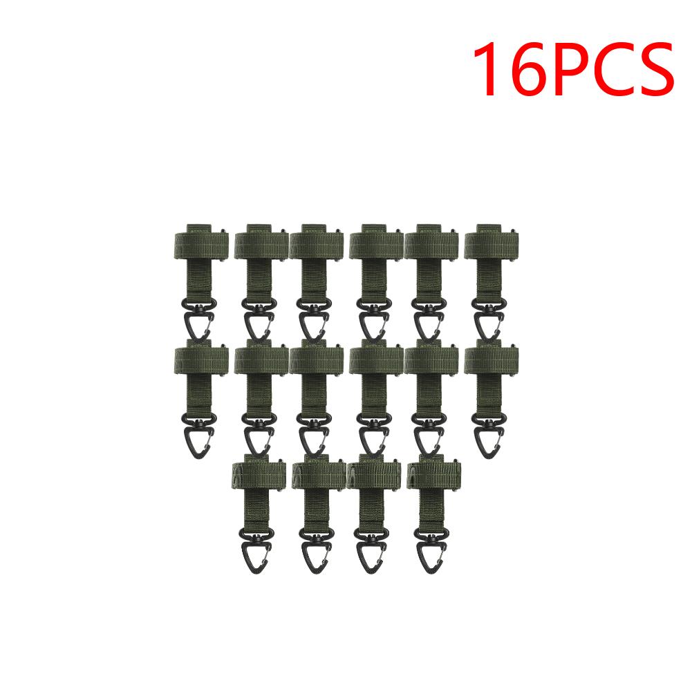 8-40PCS Gloves Hook Climbing Rope Storage Buckle Camping Mountaineering Hanging Buckles Outdoor Accessories