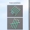 100Pcs/Pack Small Pointed Tips Cotton Micro Swab Anti-Static Dust Free Swab Stick For Cleaning Laser Len Protective Window Heads