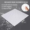 8 Inch Square Stainless Steel Ultra-thin Showerheads Pressurized Rainfall Shower Head for Bathroom Faucet Replacement Parts