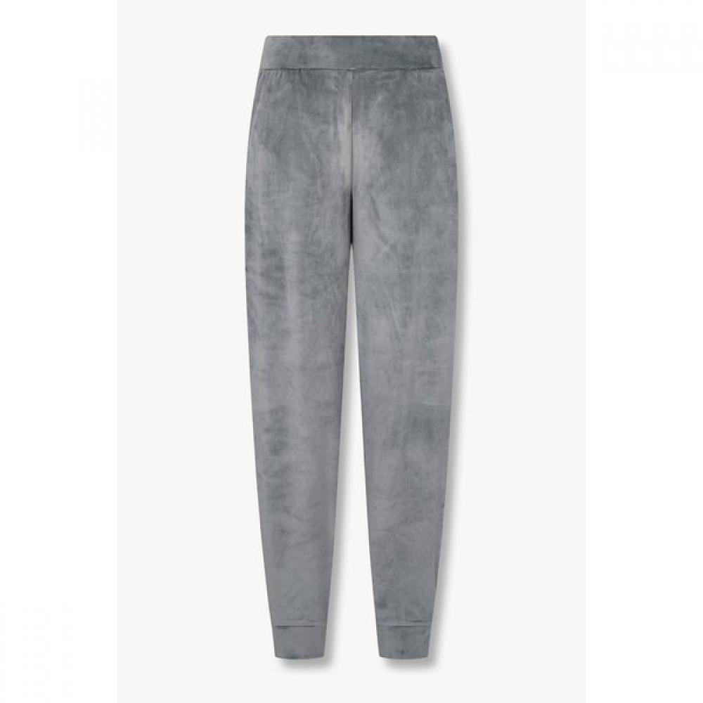 Emporio Armani Женские велюровые брюки-джоггеры для дома S