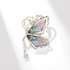 Elegant Butterfly Brooch for Women, Versatile Pin for Sweaters and Suits
