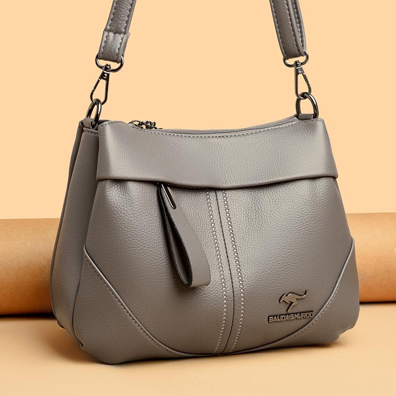 New Women's PU Leather Handbag Lady Tote Bag Large Capacity Crossbody Bags Women Hobo Bag Female Shoulder Bag Handbag and Purses