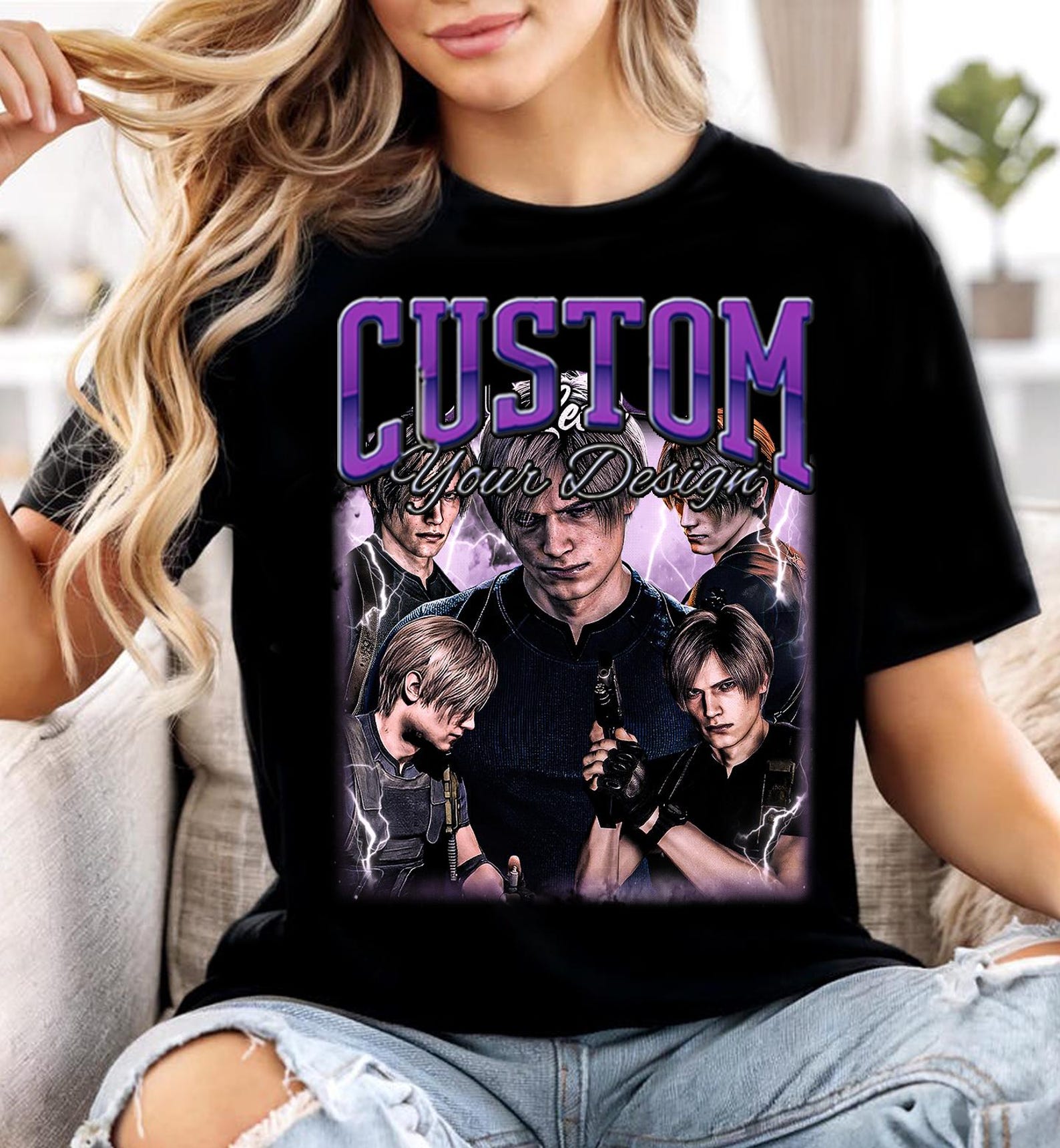 Custom Your Design Shirt, Personalized T-Shirt, Add Your Text or Image, Custom Gift Idea, Print on Demand Tee, Unisex Custom Apparel FD S
