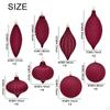 27 Pieces Christmas Ball Ornaments Decorations Tree Hanging Balls Baubles for