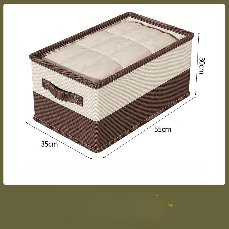 Bedroom Storage Box Clothes Storage Compartment Organization , Non-woven Fabric Storage Box Organization Box Desktop