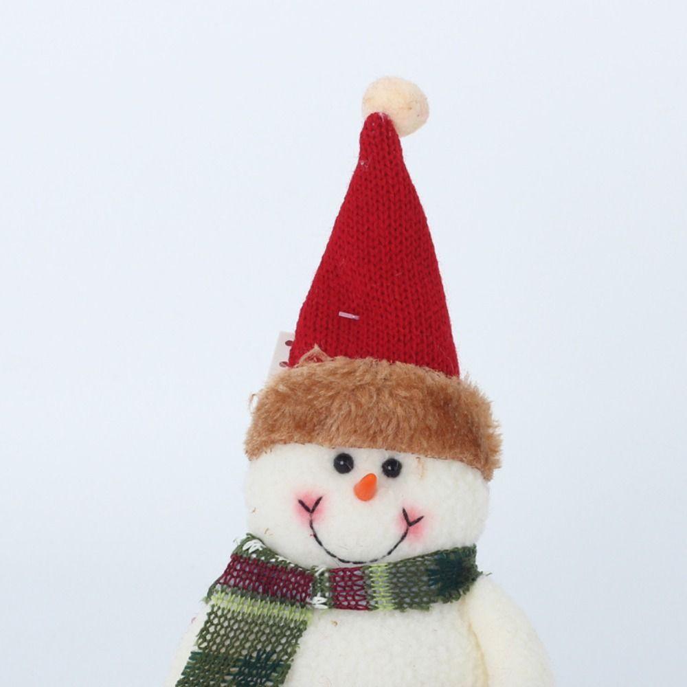 Accessories Christmas Tree Christmas Pendant Snowman Dolls Stuffed Toy Christmas Decoration