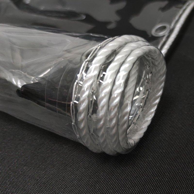 0.55mm Transparent PVC Tarpaulin Garden Greenhouse Plant Keep Warm Rainproof Gazebo Furniture Waterproof Clear Tarp Canopy