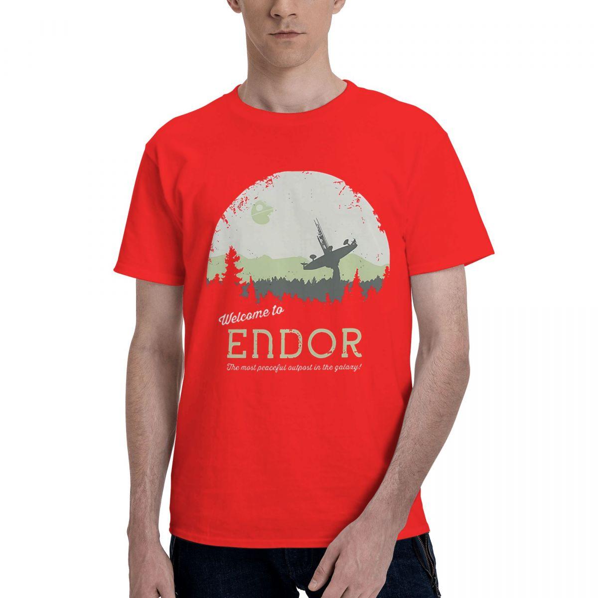 

Welcome To Endor 2 100 Cotton Casual Breathable Confortable Top Funny Mens TShirts Mens Gifts S