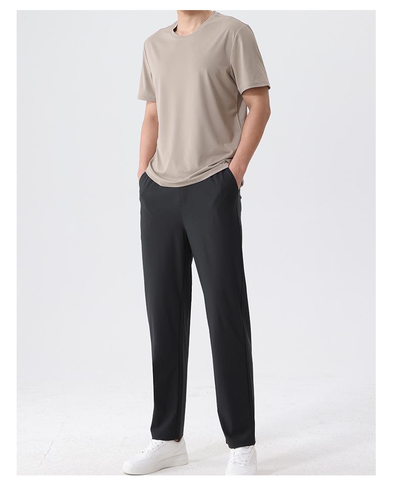 2026 Women's Ice Silk Quick-Dry Summer Casual Pants - Breathable, Lightweight Sportswear