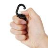 360 Degree Double Carabiner Keychain Keychain Locking Hooks Double Hook Backpacks Buckles Camping Accessory