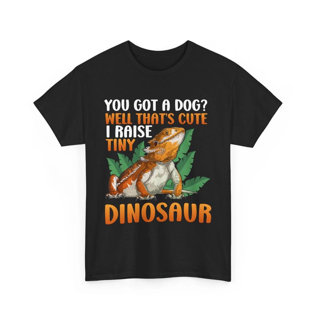 Bearded Dragon Shirt, I Raise A Tiny Dinosaur Reptiles Owner Women Men Shirt