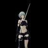 53cm Eden Series Sci-fi Warrior Anime Figure Scale Statue Collectible Model 2B A2 PVC 1/4 Articulated Poseable Detailed Movable