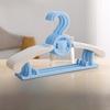 Baby Clothesline Retractable Non-Slip Children's Small Clothes Hanger Multi-Function Home Use Drying Rack for Newborns