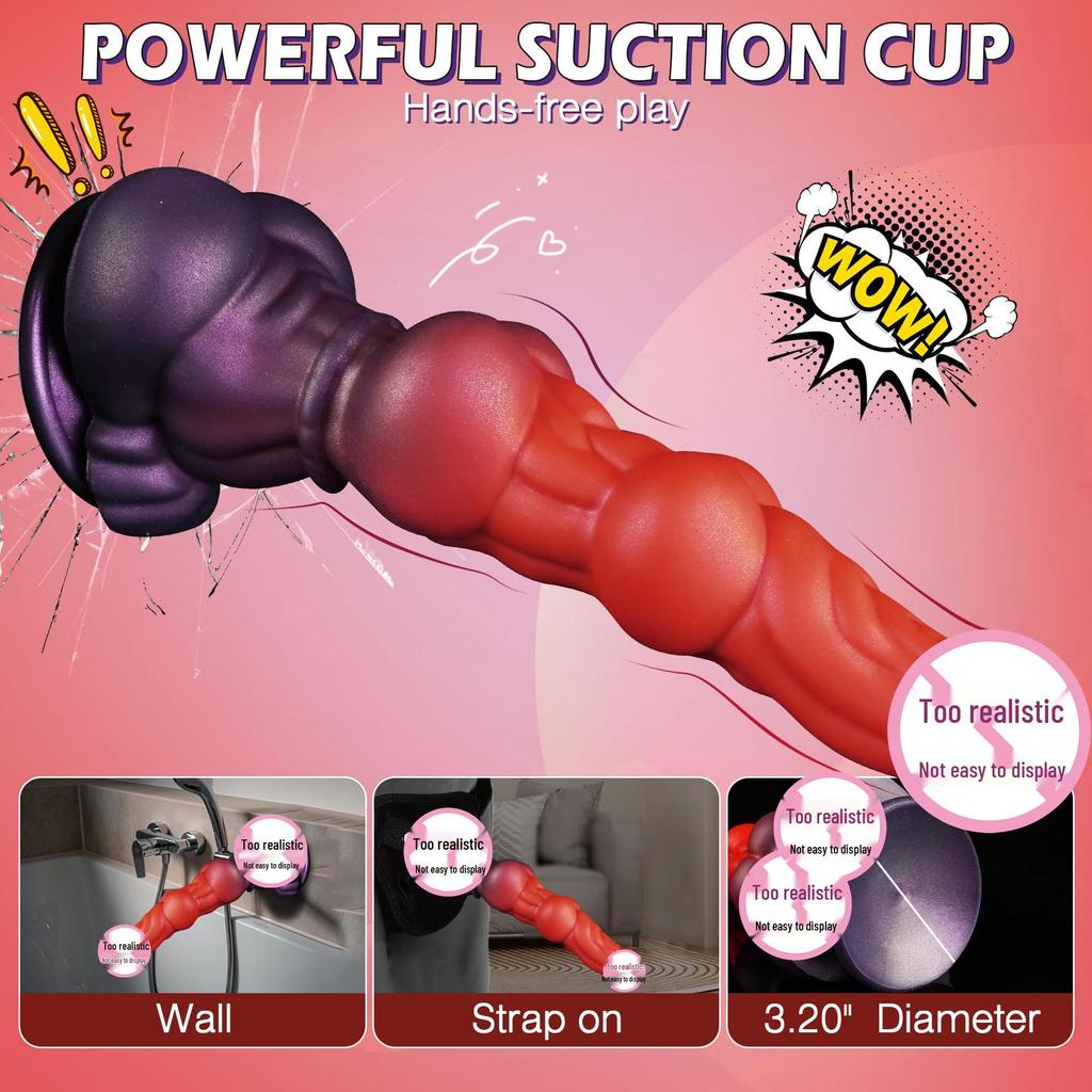 Martin Boots Thick Horse Knot Anal Plug for Men & Women - Unique Design for Sensational Experience