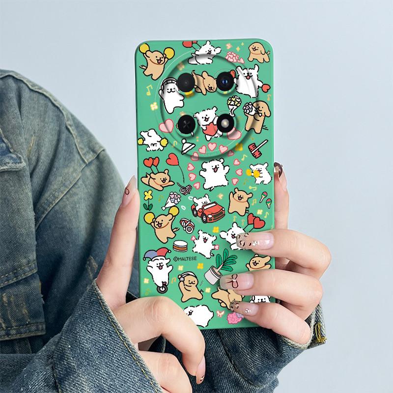 Für Huawei Nova 12i 4G Handyhülle Abdeckung Weiches Silikon Süß Bemalte Schale Cartoon Funda Süß Bedruckte Schutzhülle Coque