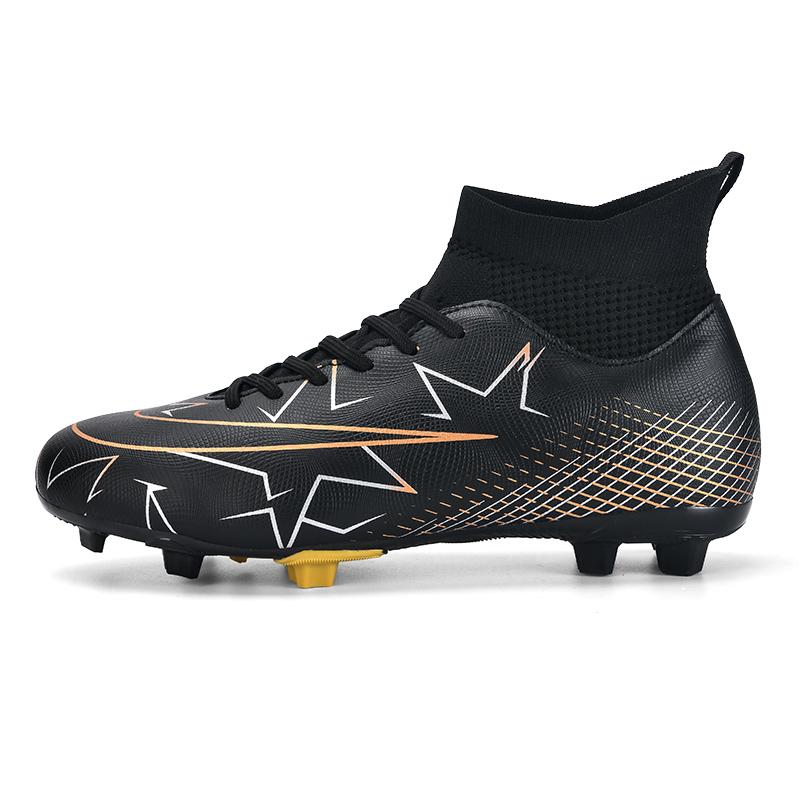 FG/TF Men Football Field Boots Long Spike Original Fast Society Training Football Shoes Grass Indoor Cleats Sneaker Soccer Shoes
