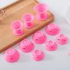 10Pcs/Set Soft Silicone Magic Hair Styling Curler Roller Care Twist DIY Tool