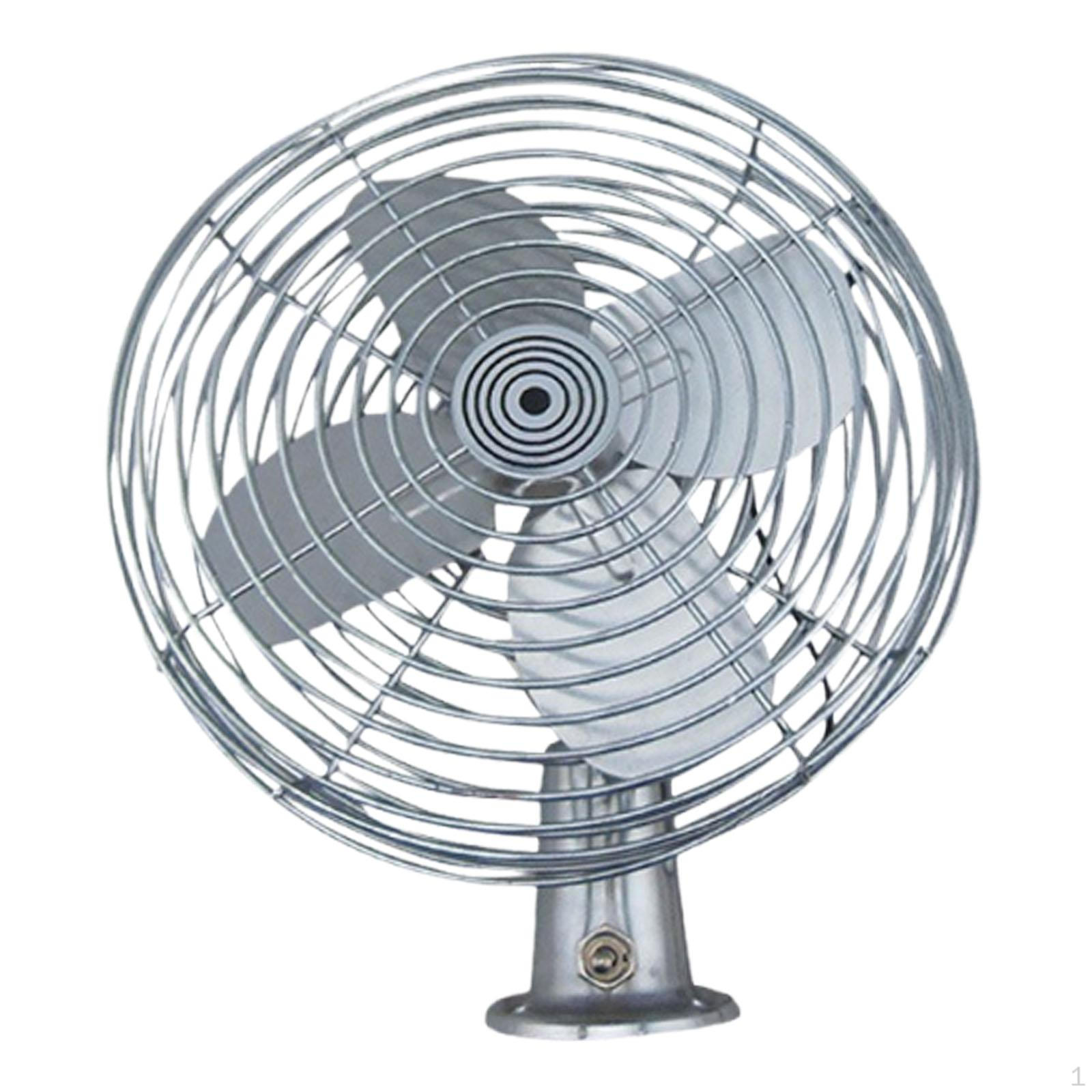 Car Fan Metal Convenient Practical High Performance Easy to Use Sturdy Heavy Duty